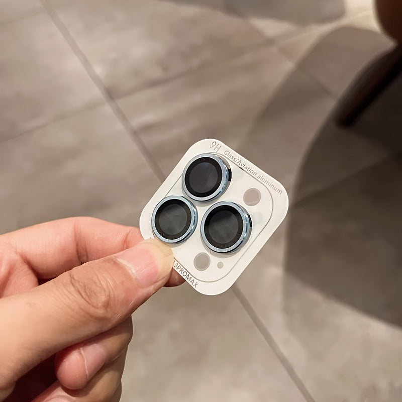 HD Camera Lens Protector for iPhone 16 Pro Max 15 14 13 12 11 Compatible