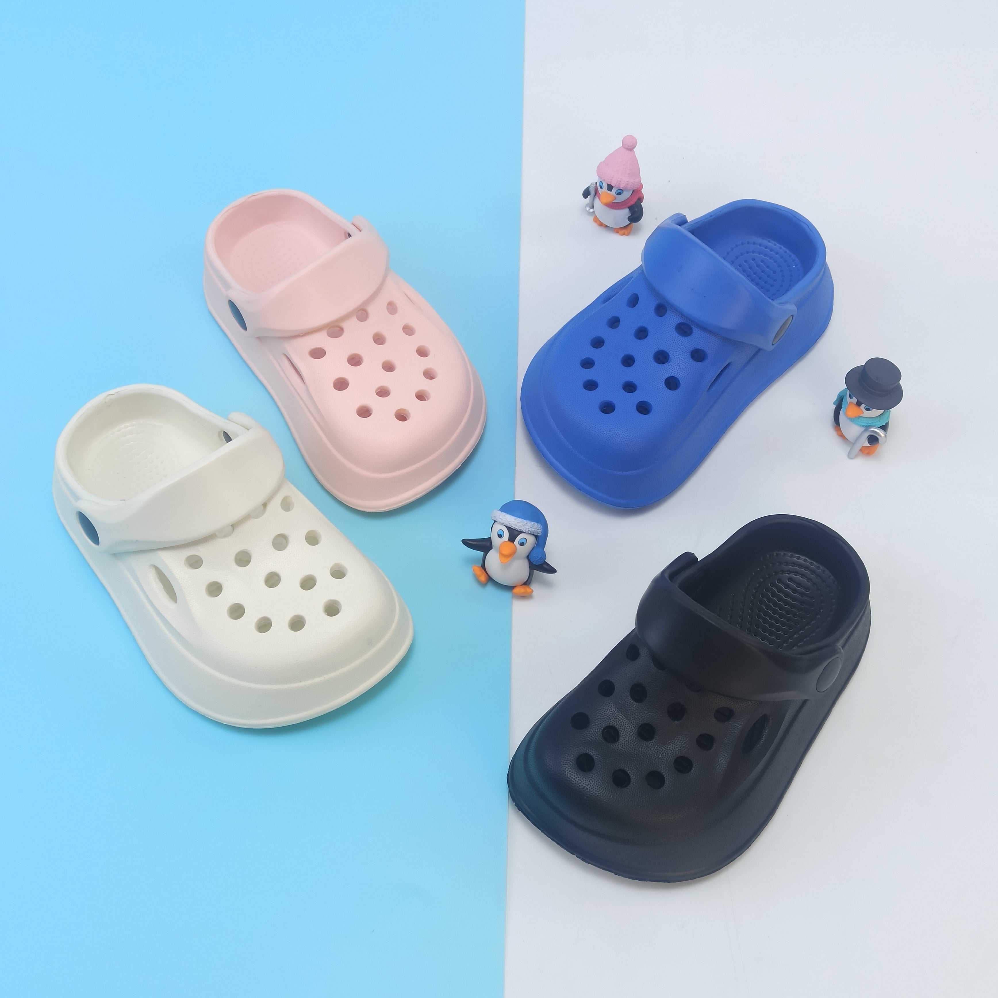 Kids' EVA Casual Sandals for Boys and Girls Summer Beach and Outdoor Wear Low Top Non Slip Round Toe