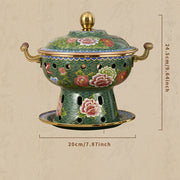 Enamel-Coated Copper Pot 1 Piece Dishwasher Safe Hot Pot Cooking Kitchen