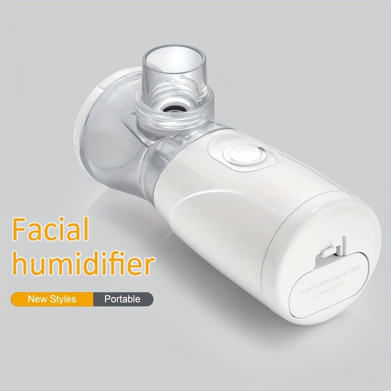 Portable Handheld Humidifier with Deep Cleansing and Moisturizing USB Rechargeable 400mAh