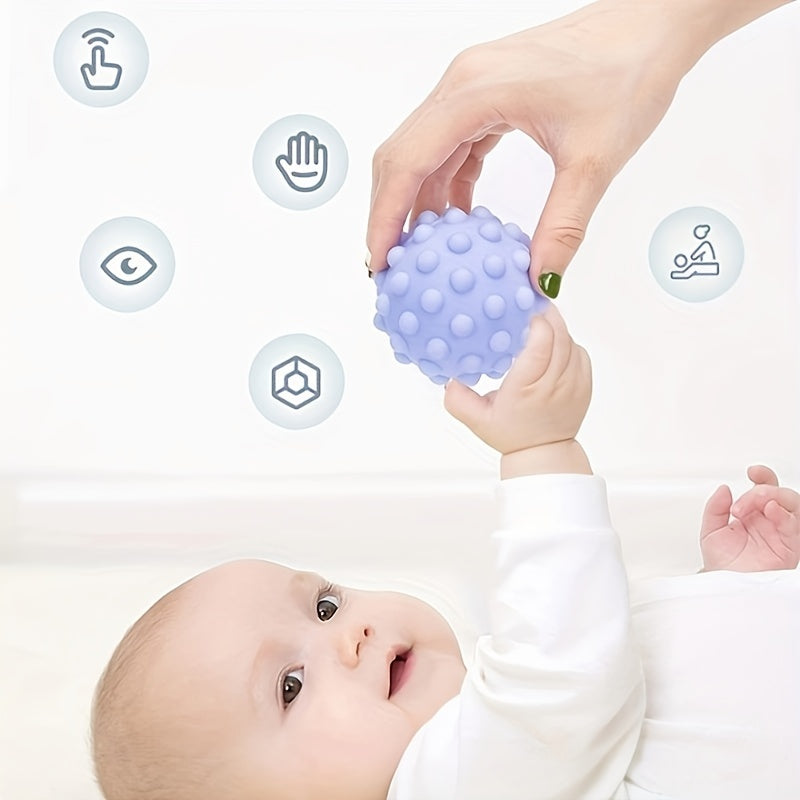 Soft Rubber Bath Toy for Kids with Tactile Grip and Sensory Play