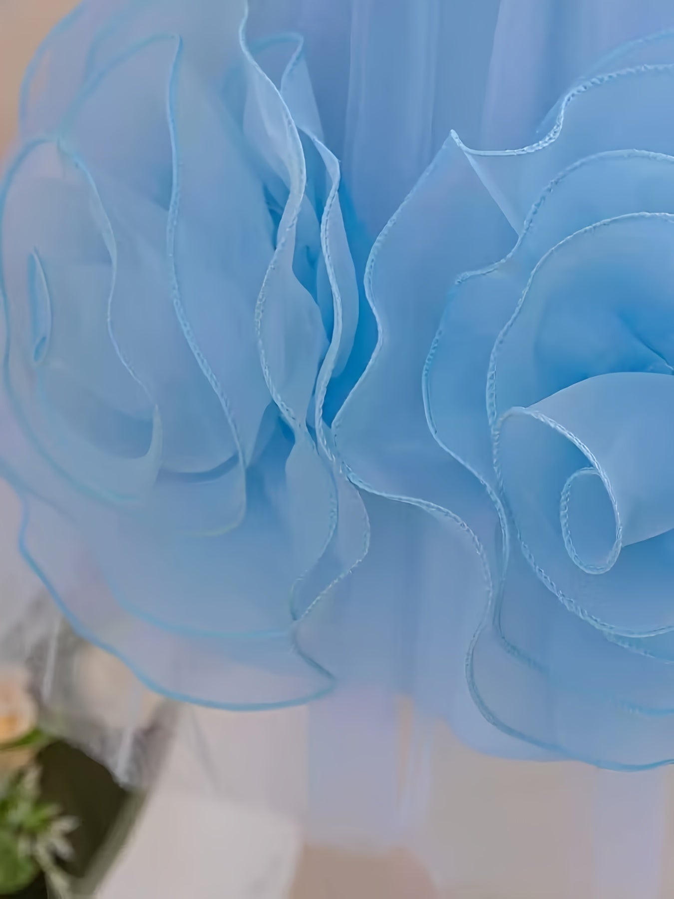 Baby Girl Dress Sleeveless Mesh Floral Party Formal Knee Length Geometric Pattern