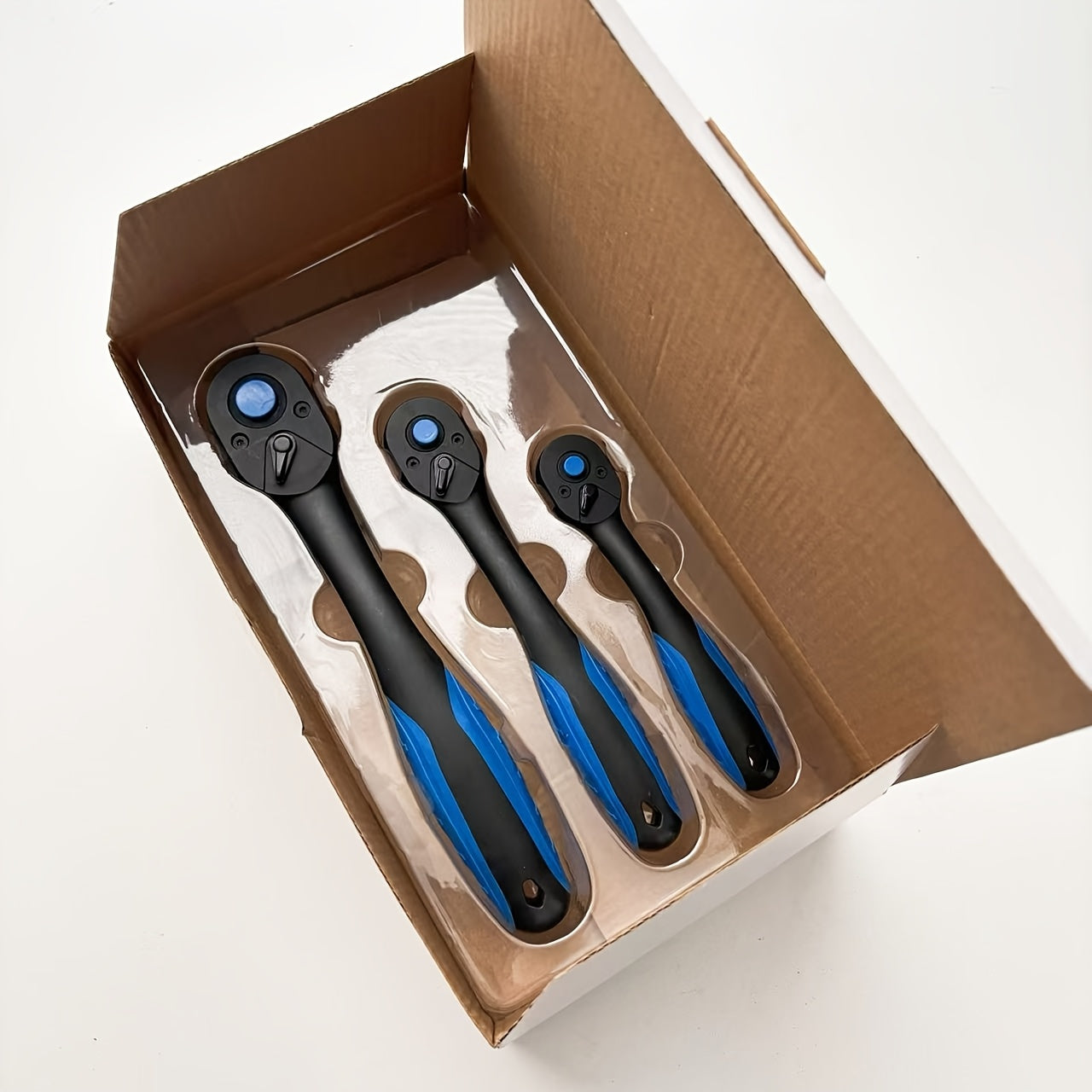 Universal kompozit vintli kalitlar to'plami 1/4 3/8 1/2 dyuymli uzatma 3 ta