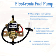 Universal Electric Diesel Gasoline Fuel Pump Low Pressure 12V