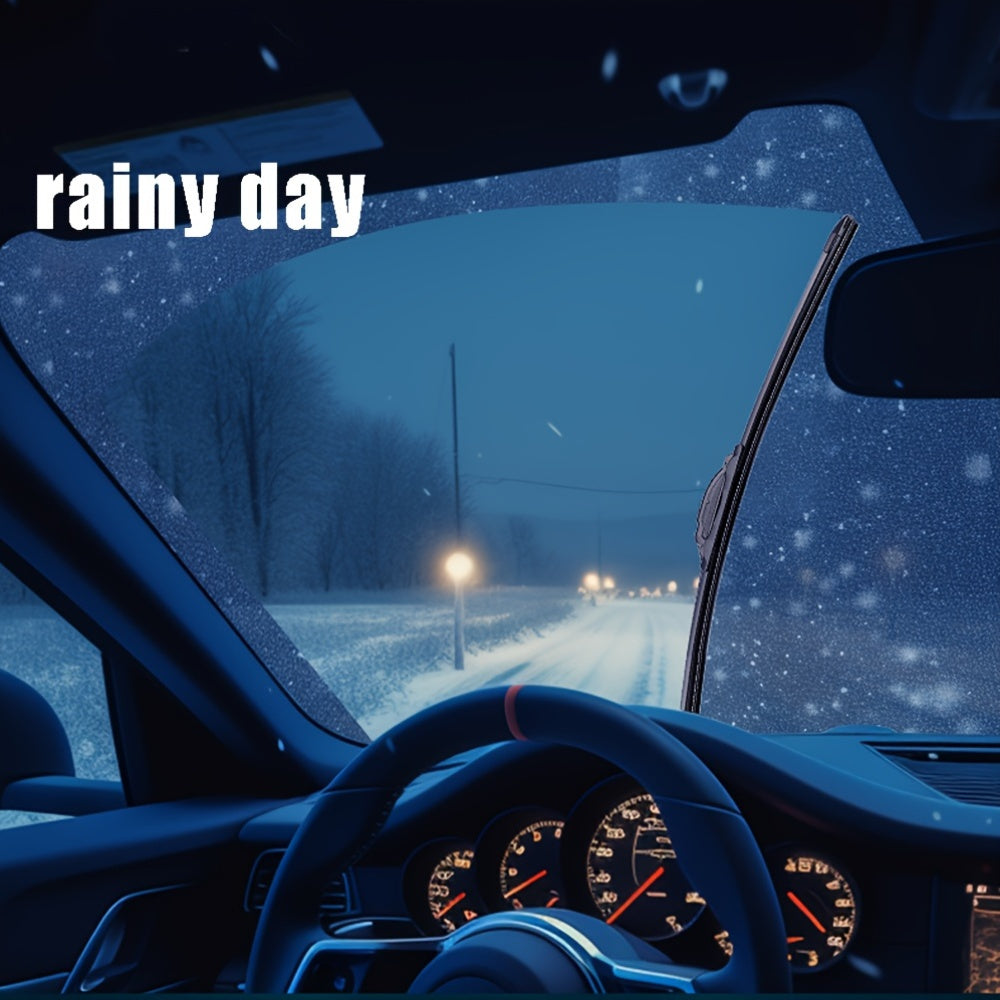 2 Pack Wiper Blades Natural Rubber Top Lock Fit for Silverado Sierra