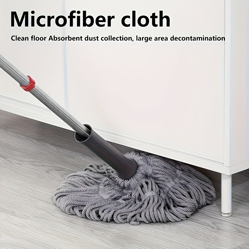 Juda O'ziga Jalb Qiluvchi Kulrang Mikroto'qima Mop O'rnini Bosuvchi Bosh - Tez Quriydigan, Dog'larga Qarshi Turi va Uzoq Muddatli