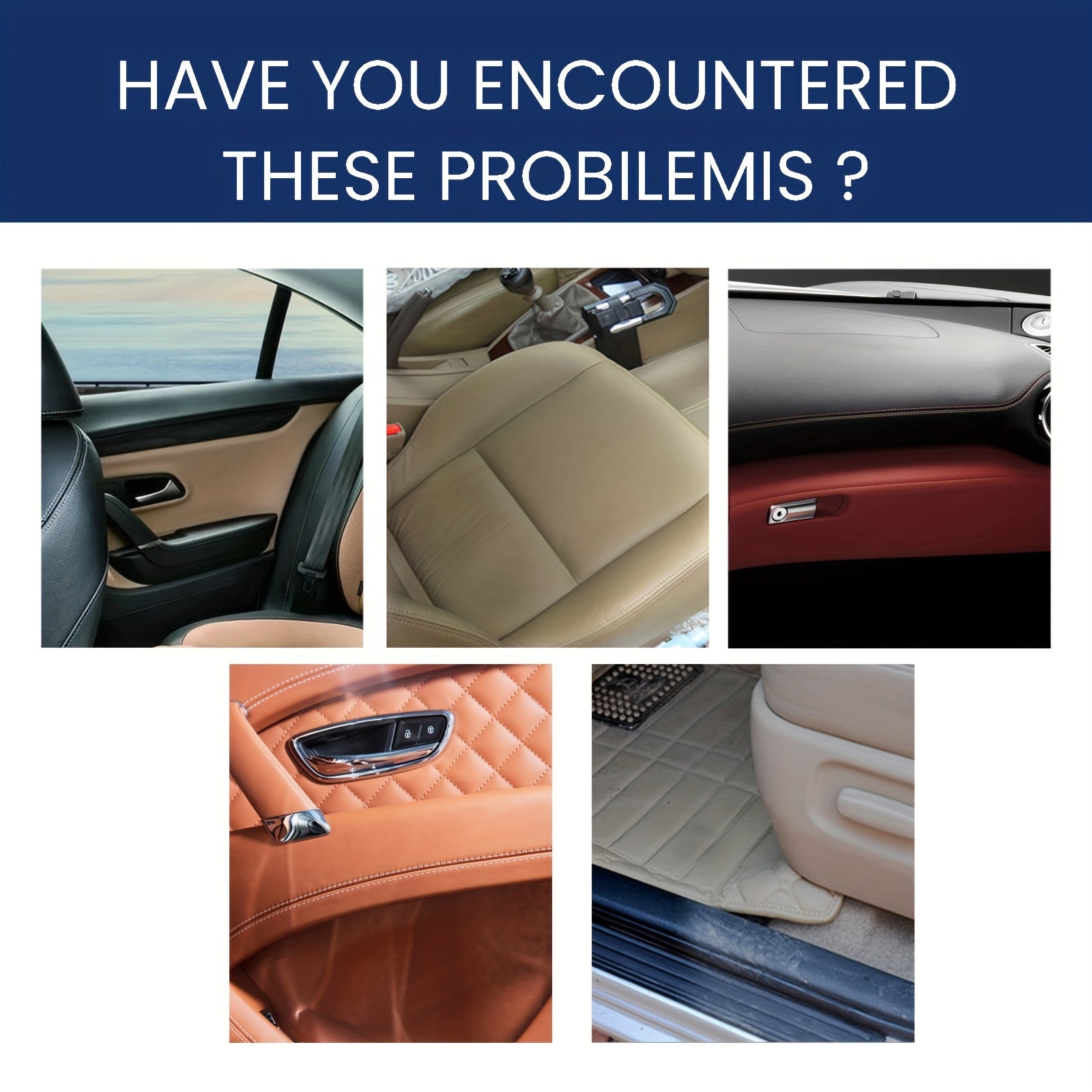 Крем для ухода за кожаными автомобильными сиденьями, диванами, полироль, очиститель от пятен, ремонт