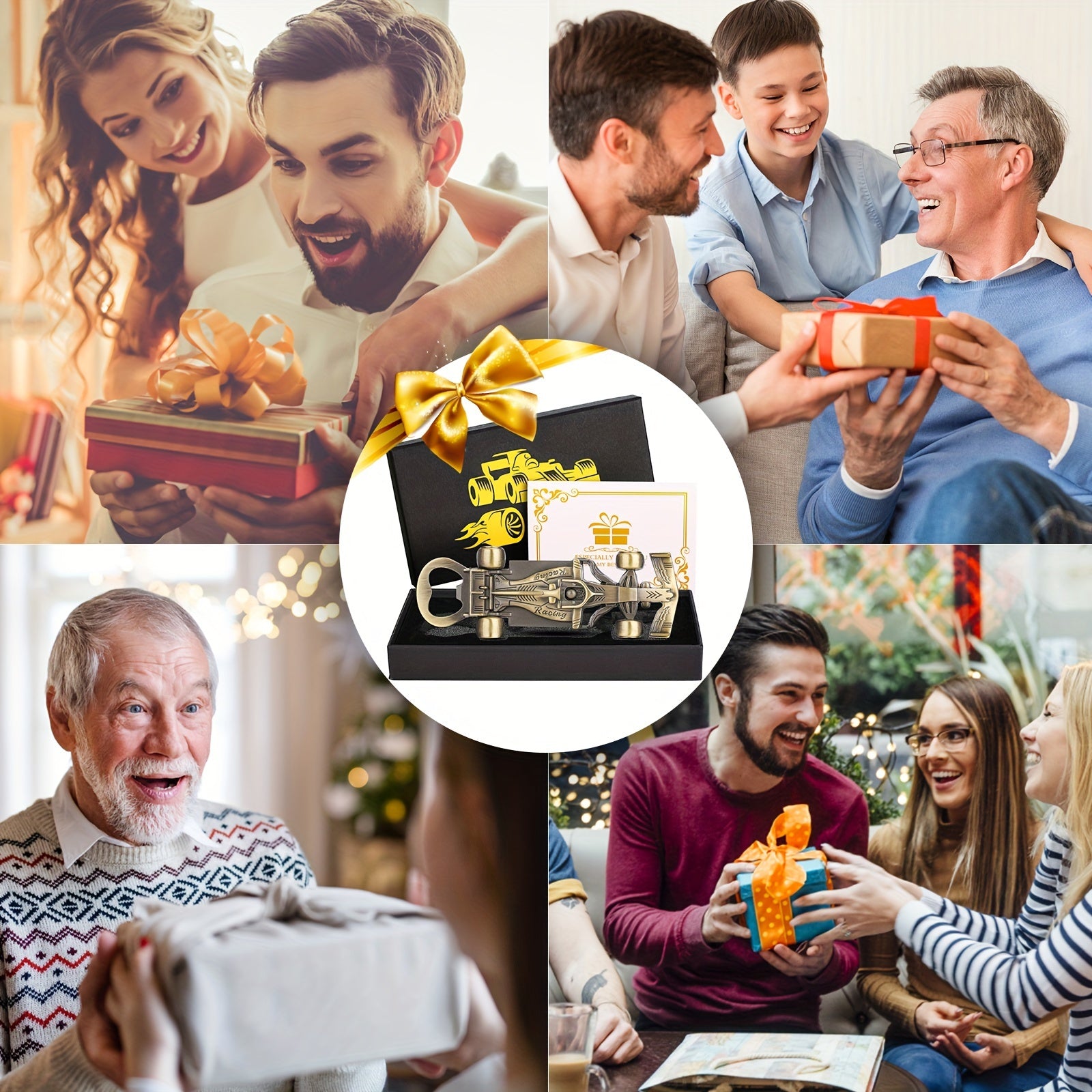 Racing Car Bottle Opener Gift for Racing Fans and Car Enthusiasts