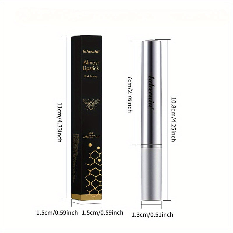 Hydrating Lip Balm with Vitamin E Matte Finish Brown Shades for All Skin Types