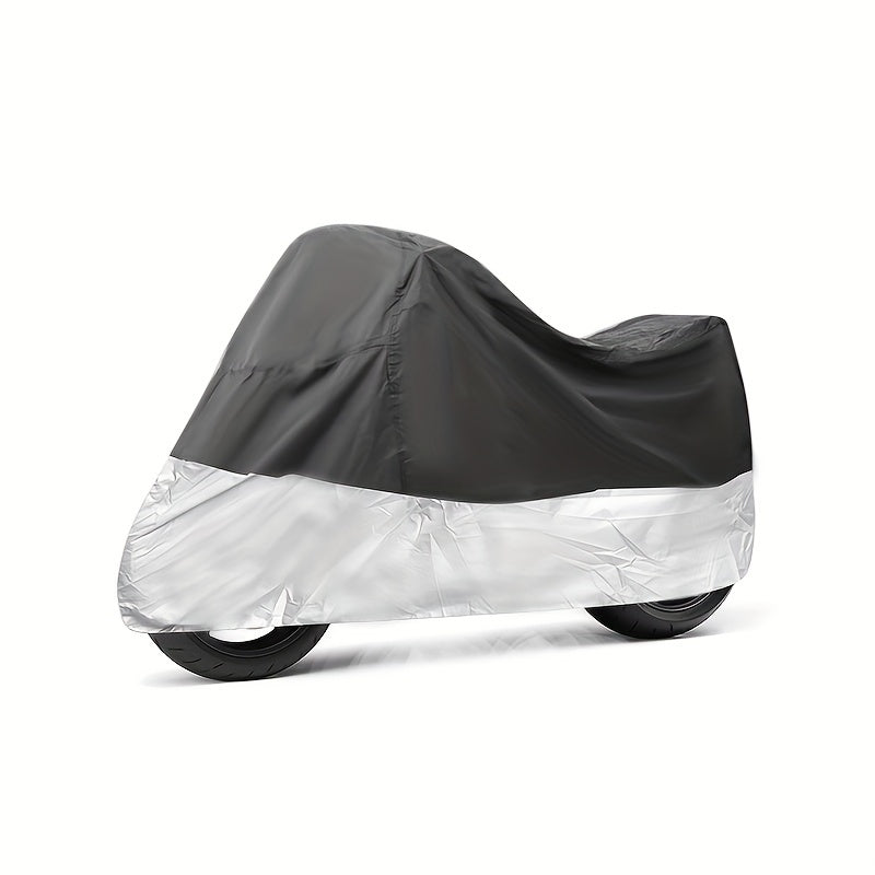 190T Polyester Taffeta Motorcycle Cover Sun Sand Dust Resistant for Bikes and Bicycles