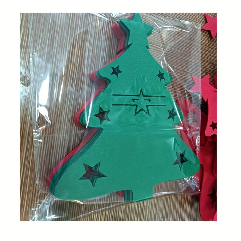 Easter Rabbit Felt Storage Bags for Tableware and Placemats Pack of 12