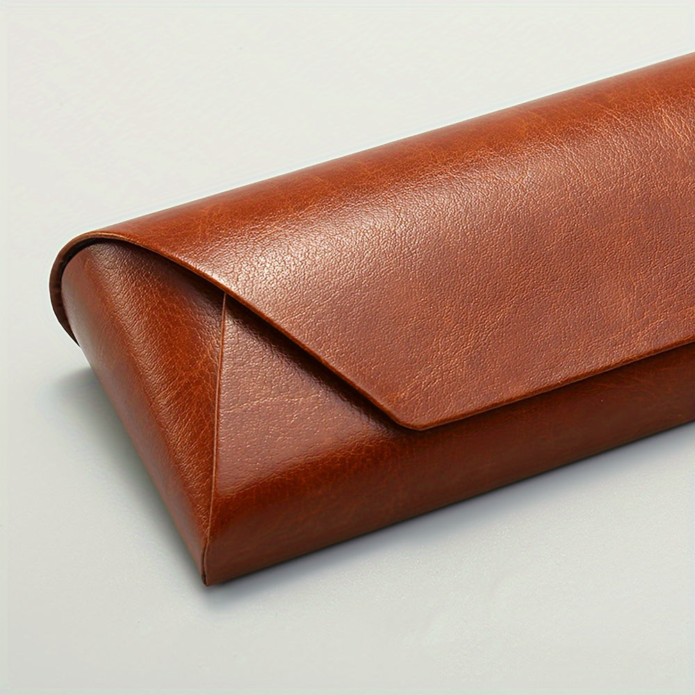 Индивидуальный футляр для очков с инициалами из искусственной кожи, держатель для очков, дорожный аксессуар для мужчин и женщин