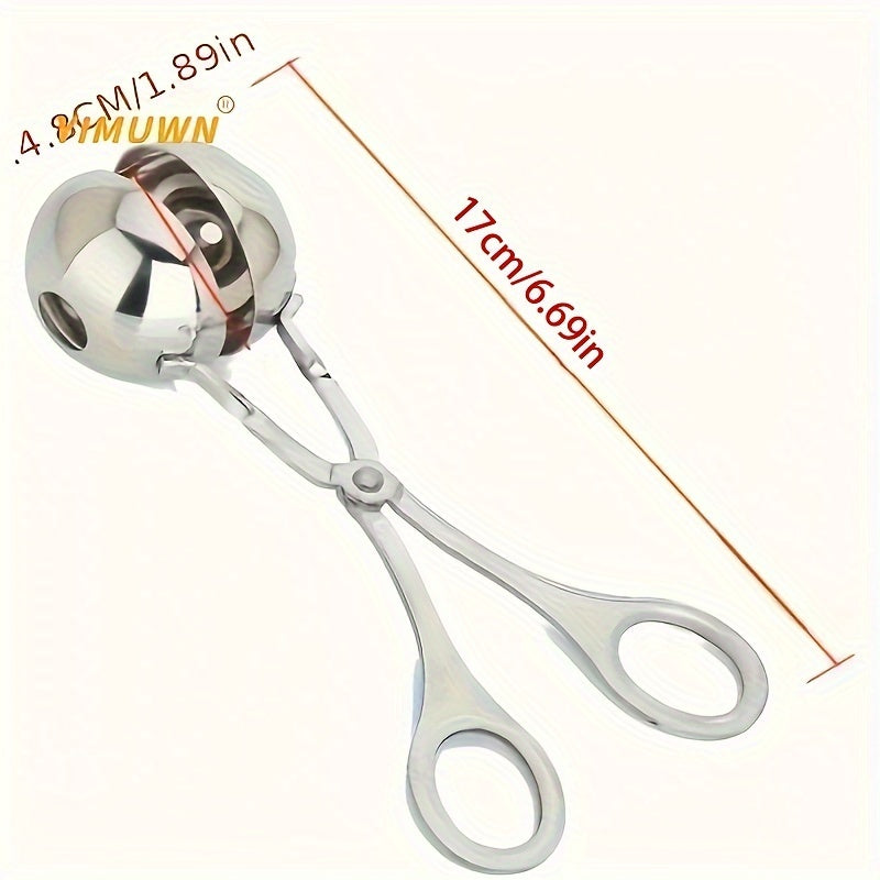 Приготовление домашних фрикаделек и рыбных шариков легко и полезно с этим кухонным аксессуаром из нержавеющей стали - идеальное решение для ваших кулинарных нужд.