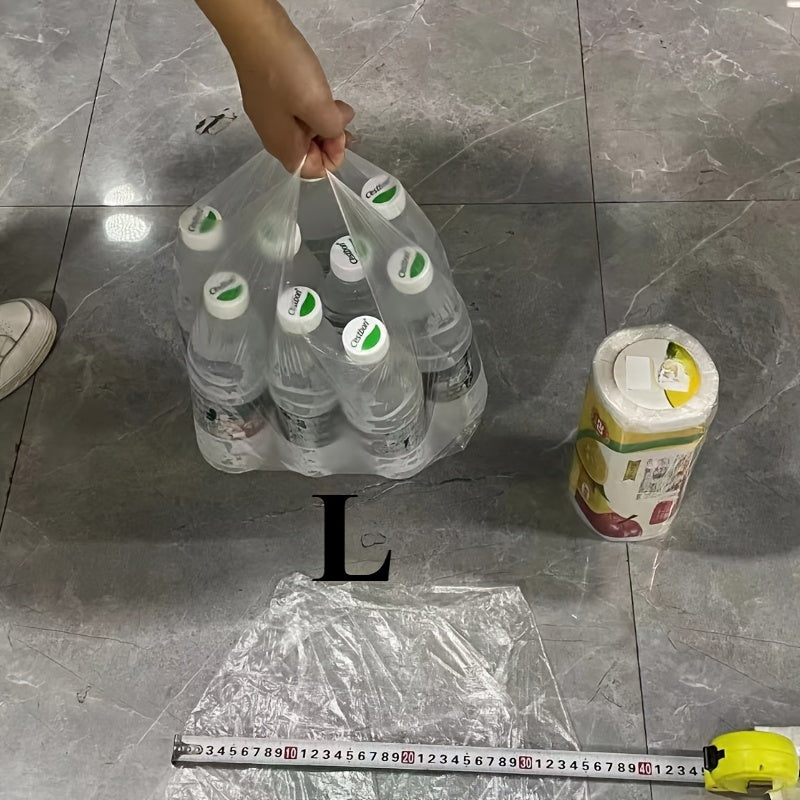 Large Clear Disposable Food Storage Bags for Supermarkets and Kitchens