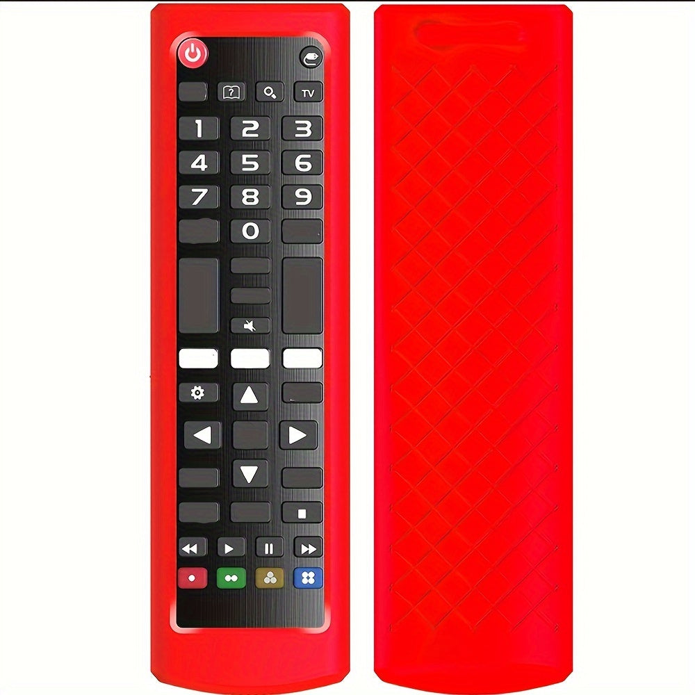 Силиконовый чехол для пульта дистанционного управления телевизора, противоскользящий, прочный, подходит для конкретных моделей, стильный для домашнего кинотеатра.