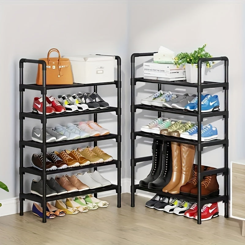 Metal Shoe Rack with Multi-Tier Design Large Capacity Entryway Closet Organizer