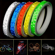 Reflective PVC Tape for Bicycles and Motorcycles Waterproof Self-Adhesive Safety Sticker