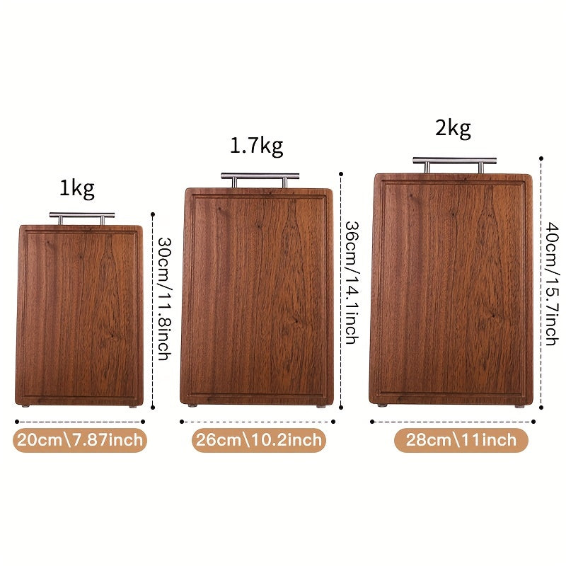 Wooden Cutting Board Set for Meat Cheese Bread Vegetables Kitchen Gift