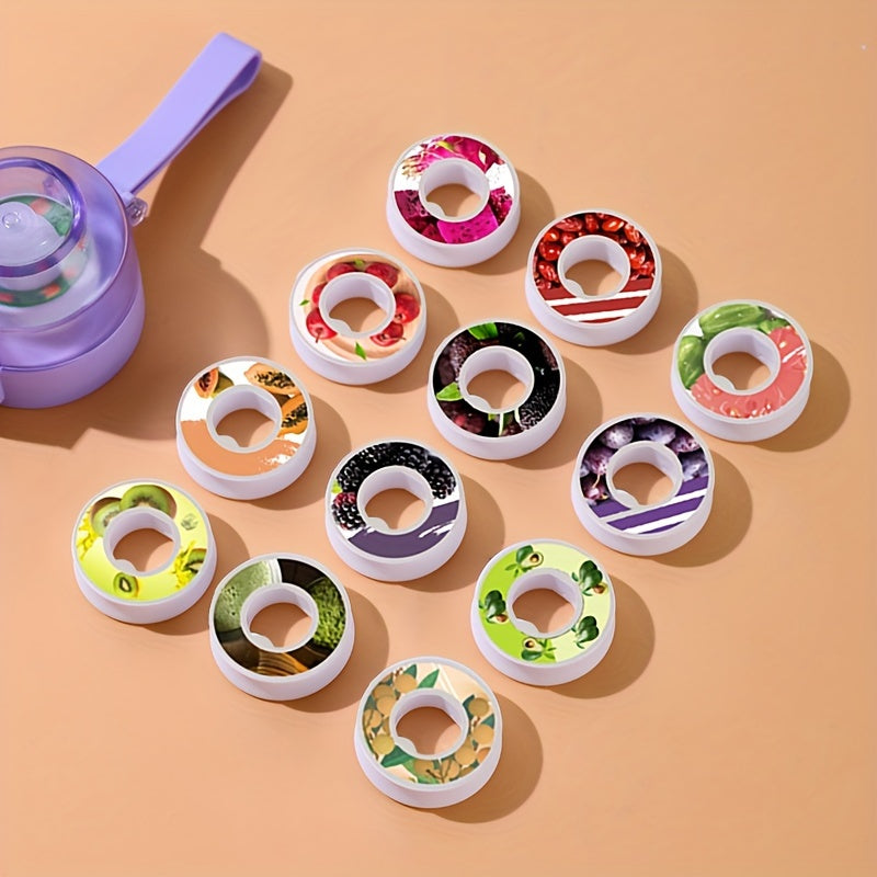 Fruit Flavor Pods for Sports Water Bottles Zero Sugar Calories Drinkware Accessory