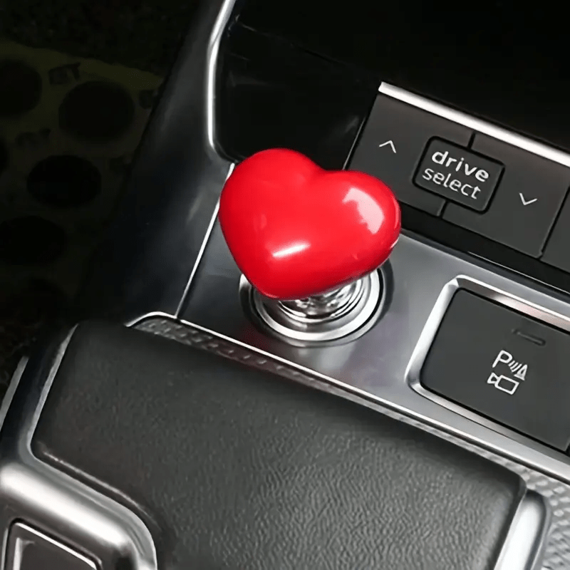 Universal Car Start Button Cover Durable Plastic Easy One-Button Ignition Protector