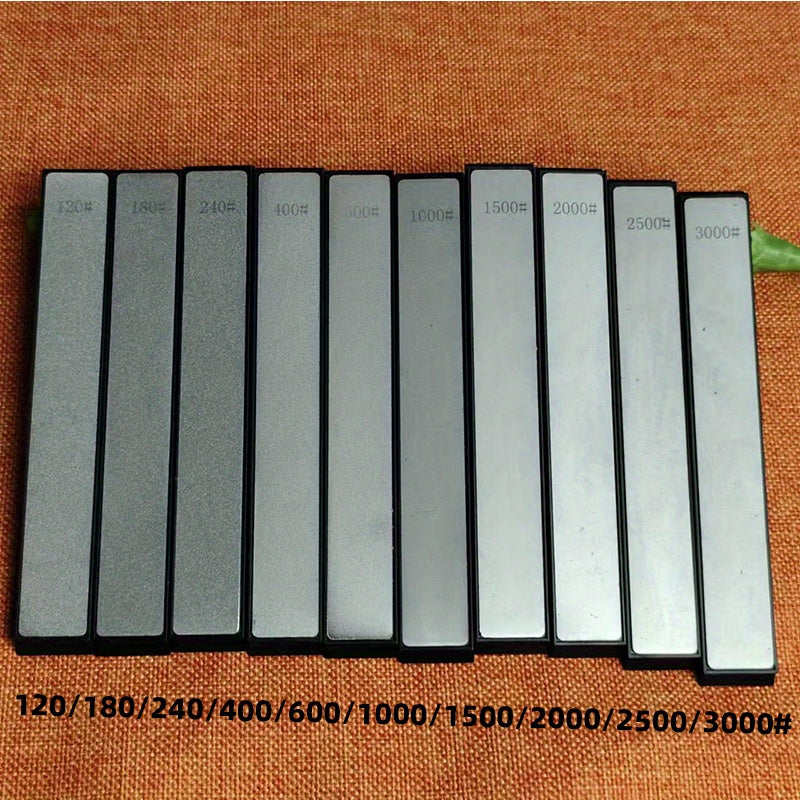 10 dona oltin titan bilan qoplangan olmosli qattiq burchakli silliqlash toshlari