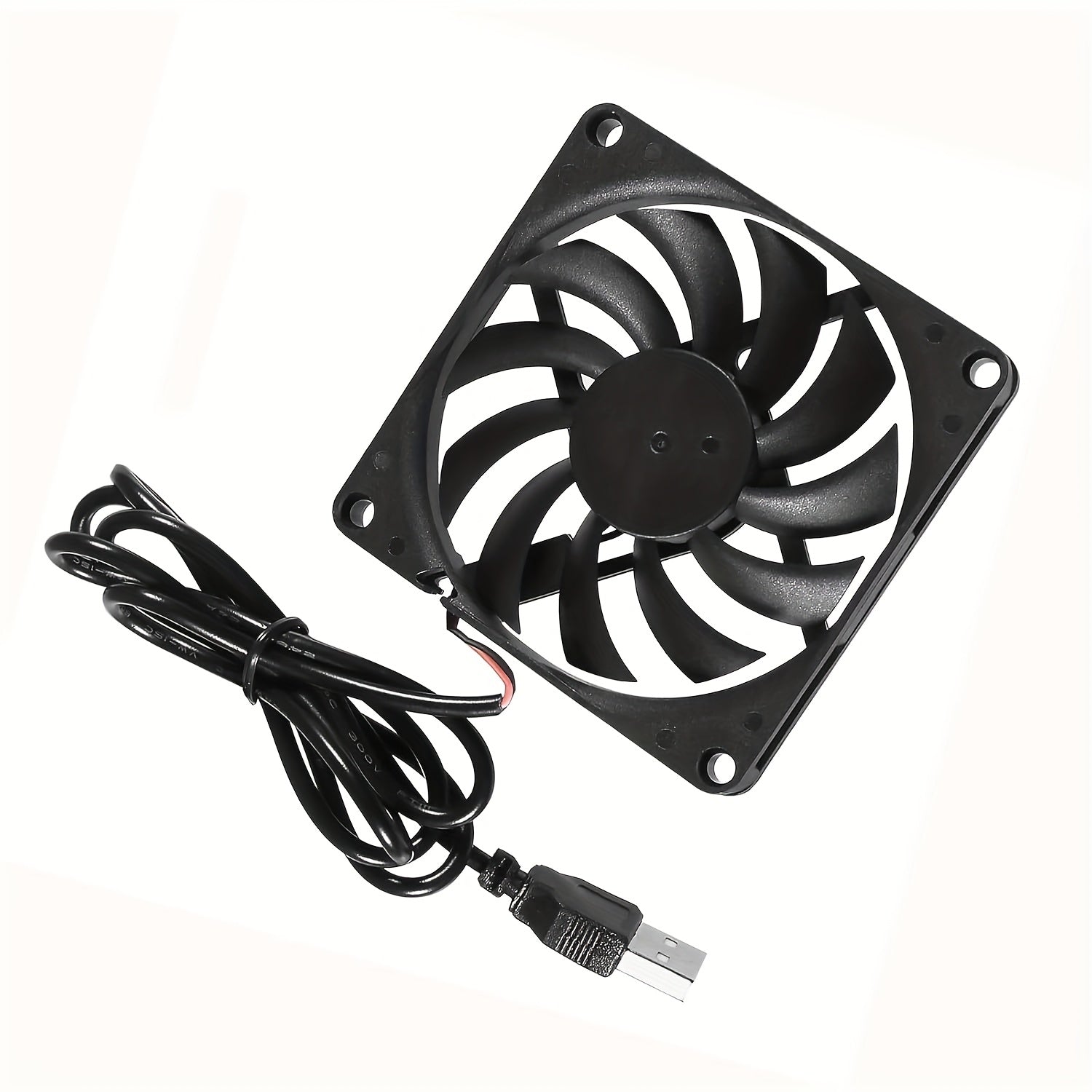 Quiet 5V USB Computer Cooling Fan for PCs CPUs Routers 5010 6010 8010