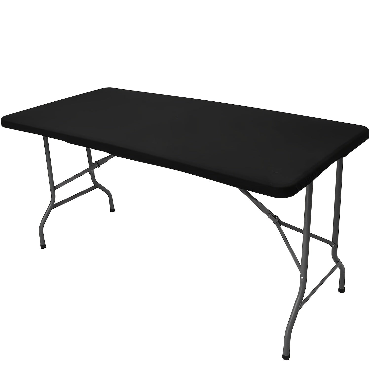 Rectangular Polyester Table Cover for Events, Washable and Versatile