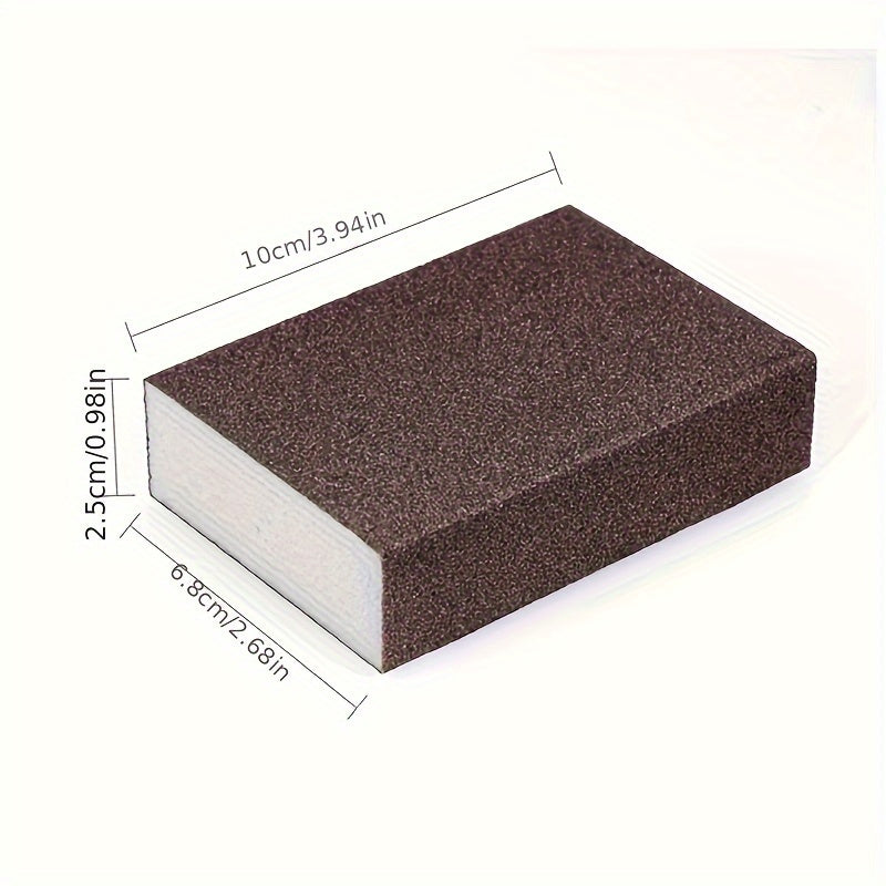 Set of 5 Cleaning Sponges Nano Dish Scrubbers Kitchen Scouring Pads Durable Polyurethane