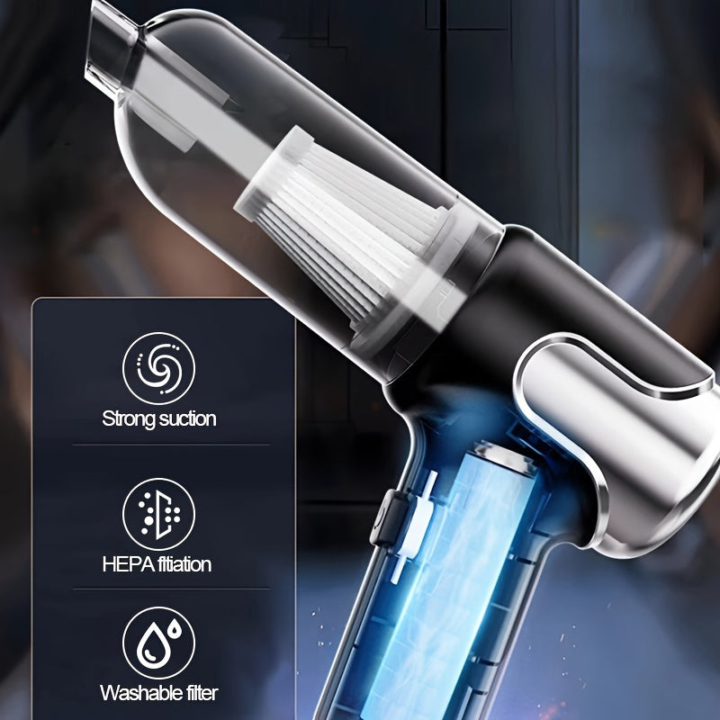 Handheld Wireless High-Power Vacuum Cleaner for Car and Home Cleaning