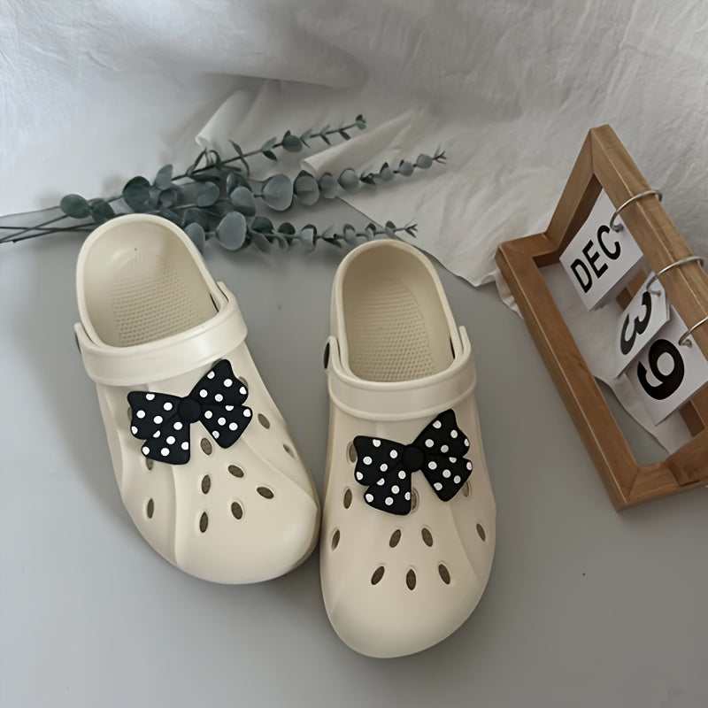 Women's EVA Mules Lightweight Breathable Slip-On Clogs All-Season Solid Color