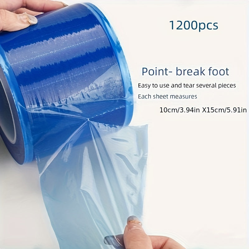 Envolturas adhesivas desechables transparentes para tatuajes 10x15cm Pack de 1200