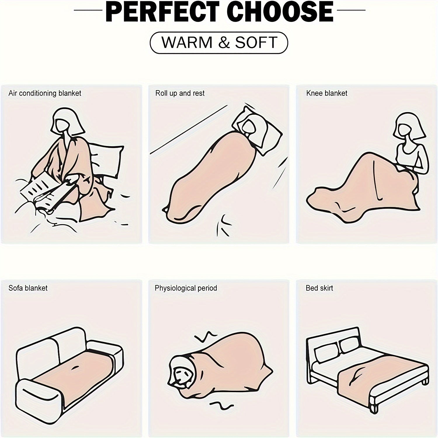 Shaxsiylashtirilgan foto plash uchun xabar bilan yumshoq flanel issiq tashlash uchun divan, yotoq, ofis, sayohat