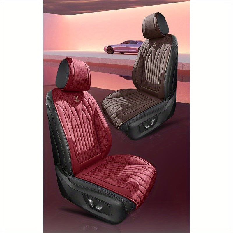 7 Pieces Breathable Soft Car Seat Covers Universal Fit for All Vehicles