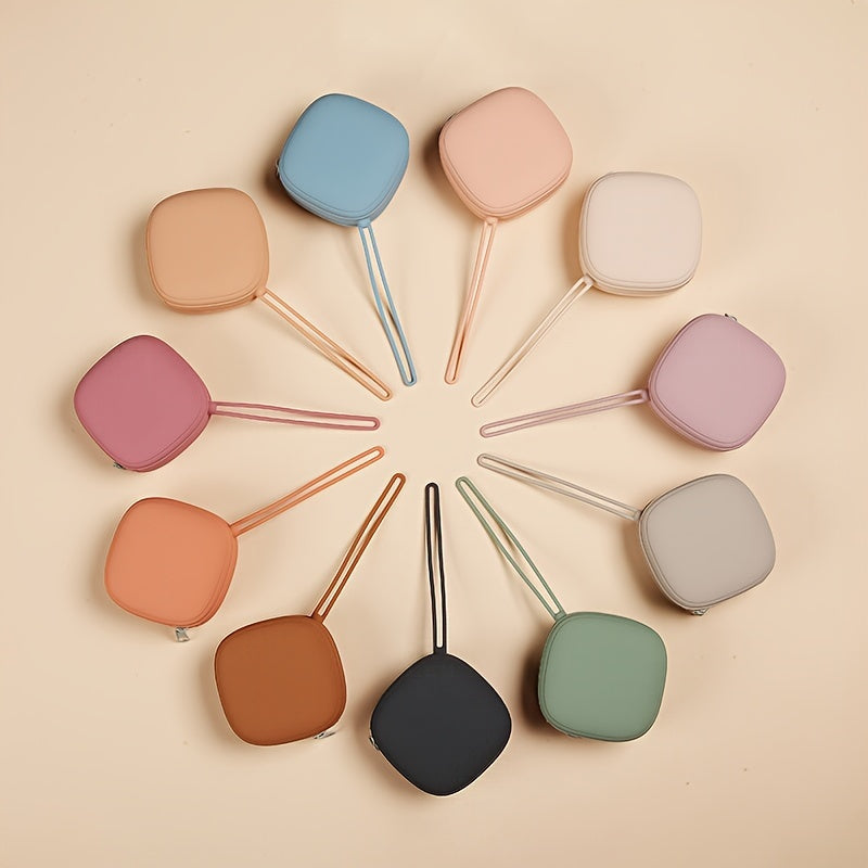 Silicone Pacifier Storage Case with Holder and Pouch for Travel and Gifts