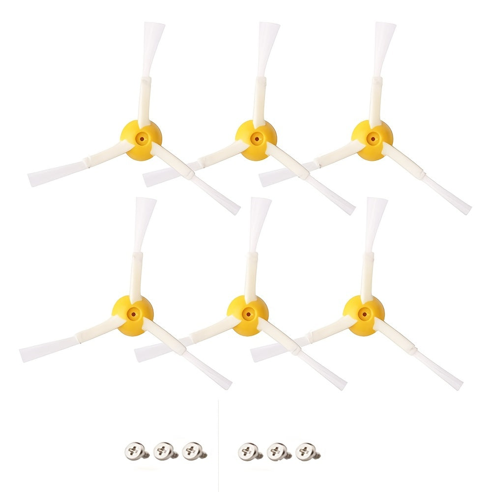 Replacement Side Brush Set for Robot Vacuum Cleaners 6 Pieces Compatible with 600-900 Series