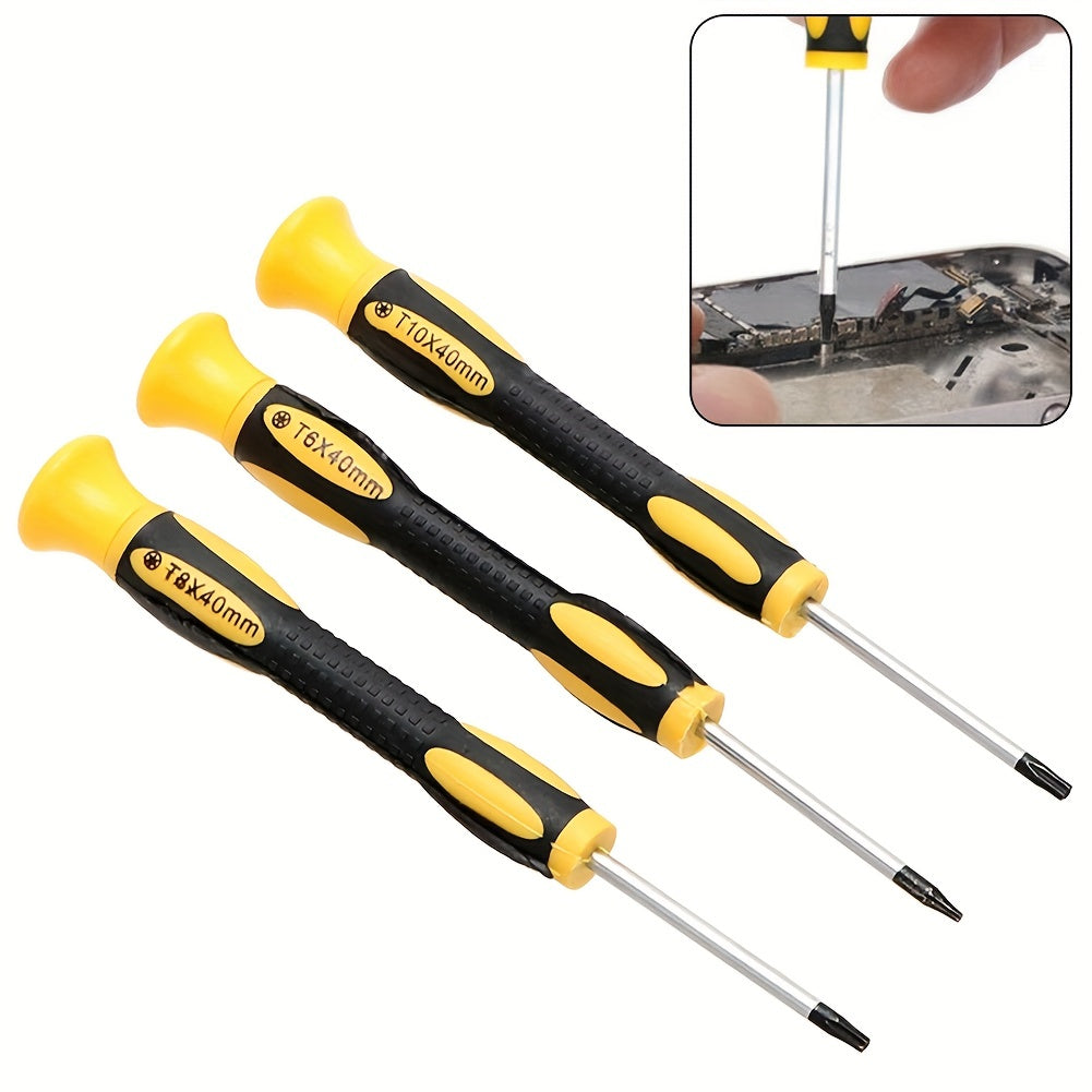 Precision Screwdriver Set for Mobile Phones and Game Consoles T6 T8H T10H