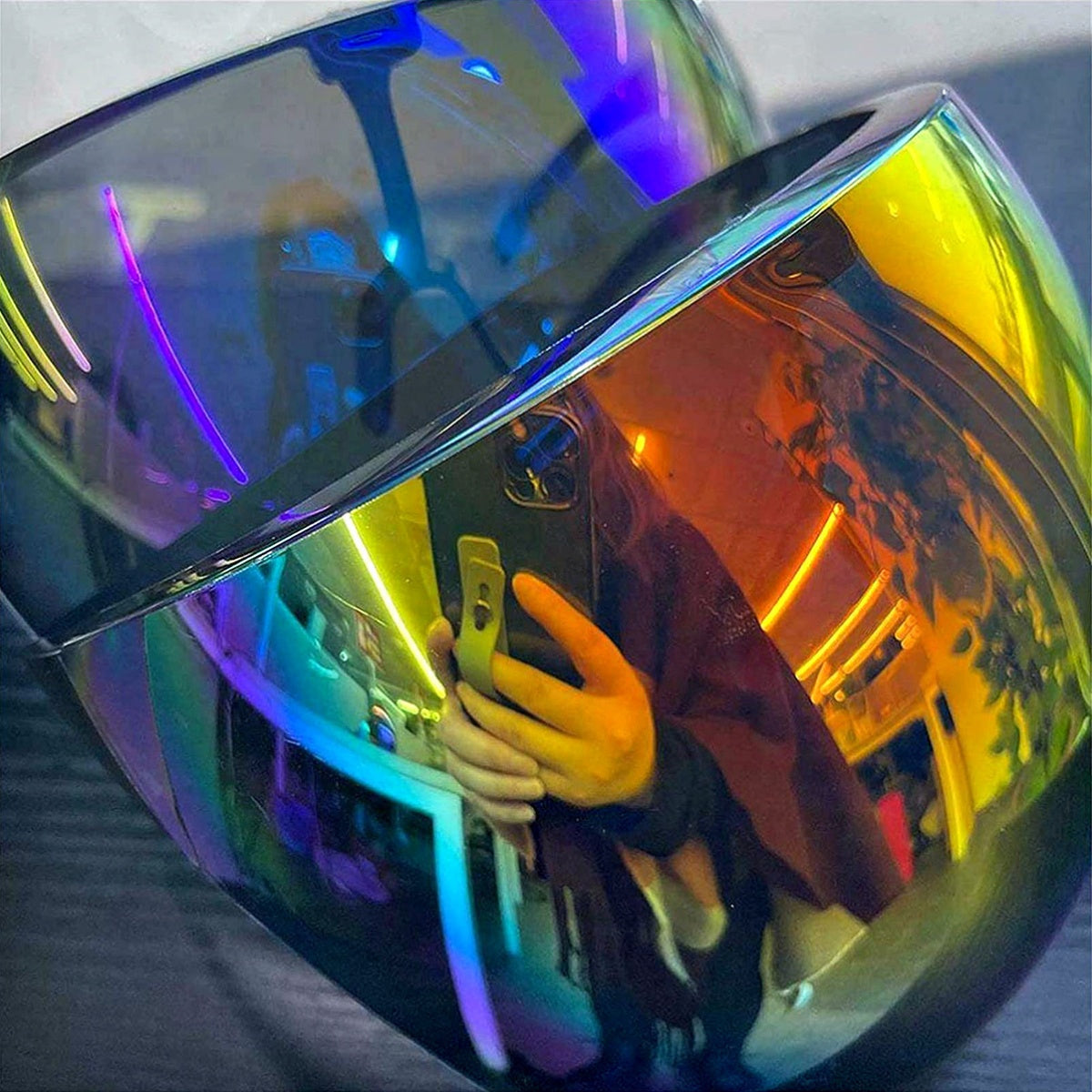 Uniseks anti-buzg‘unchilik rang-barang PVC himoya ko‘zoynaklari velosipedda va tashqi faoliyatlar uchun