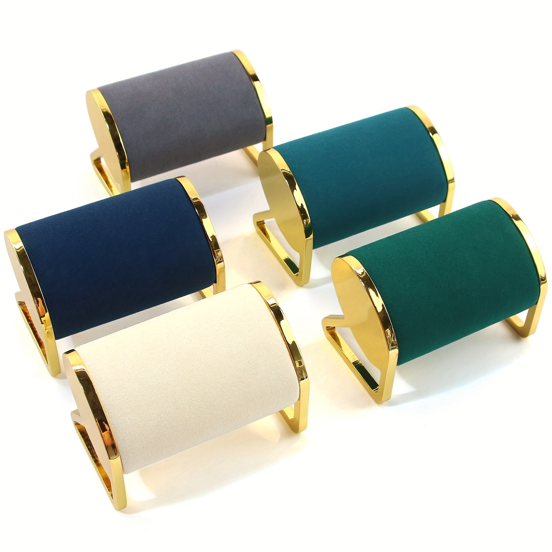 Exhibidor de joyería para pulseras y relojes con almacenamiento y accesorios