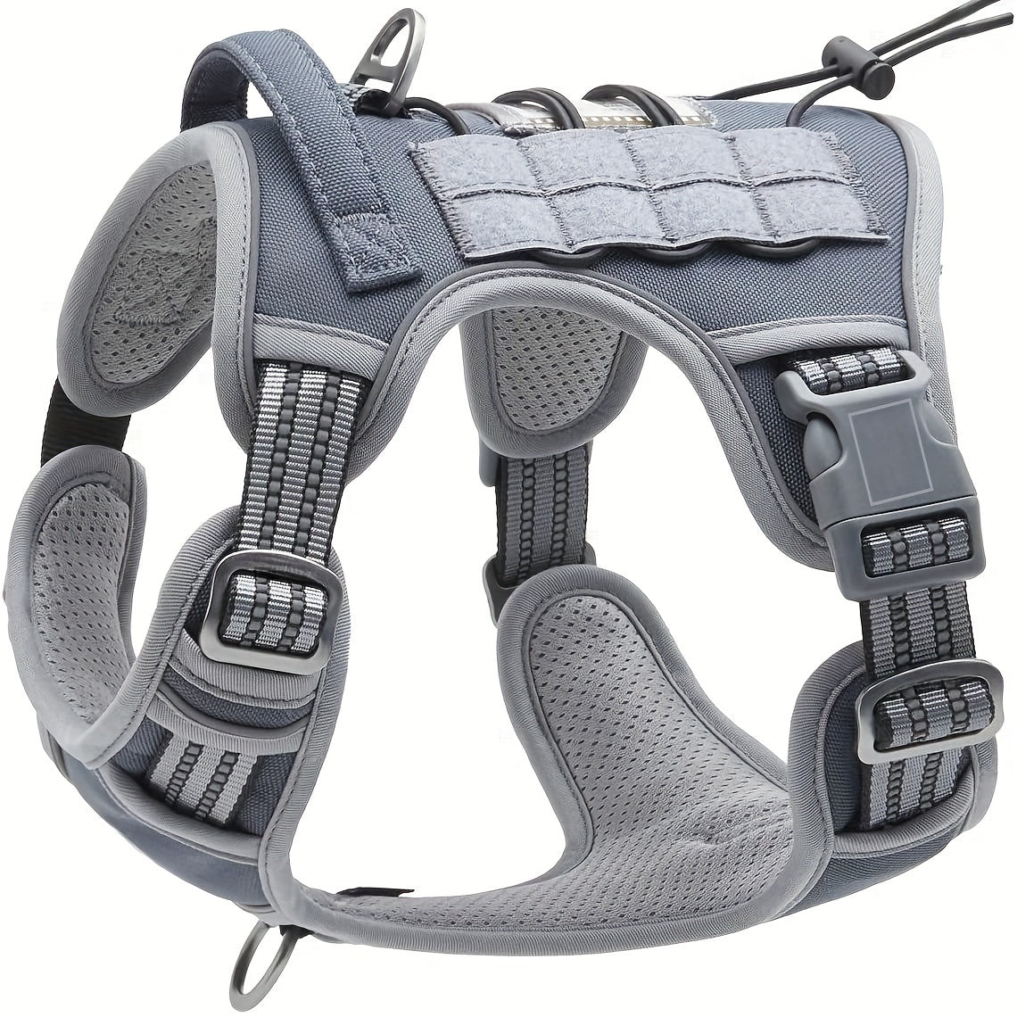 Reflective Dog Harness for Medium to Large Dogs with Adjustable Vest and Handle