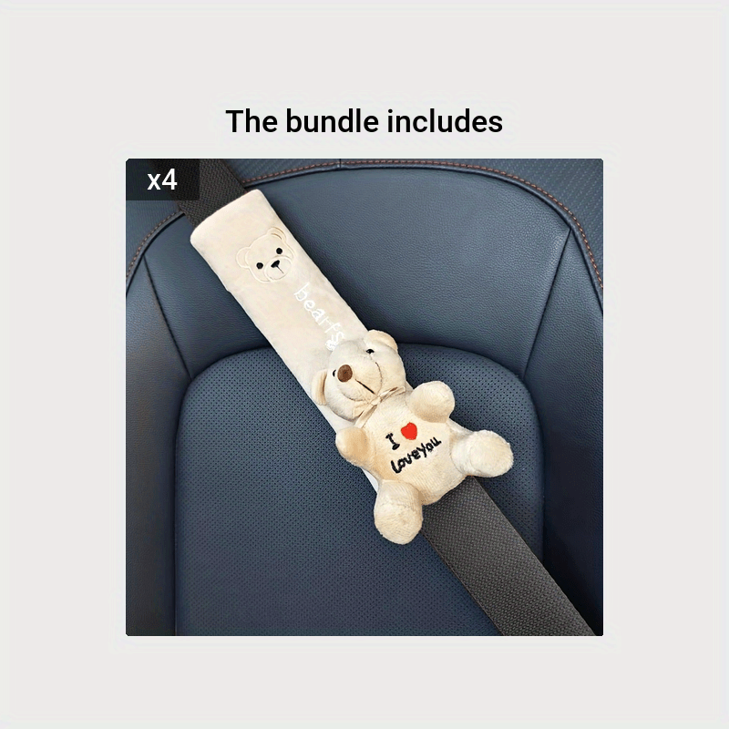 Bolalar avtomobil o'rindig'i kamarining yelka himoyachisi, to'qimachilik kengaytma qoplami