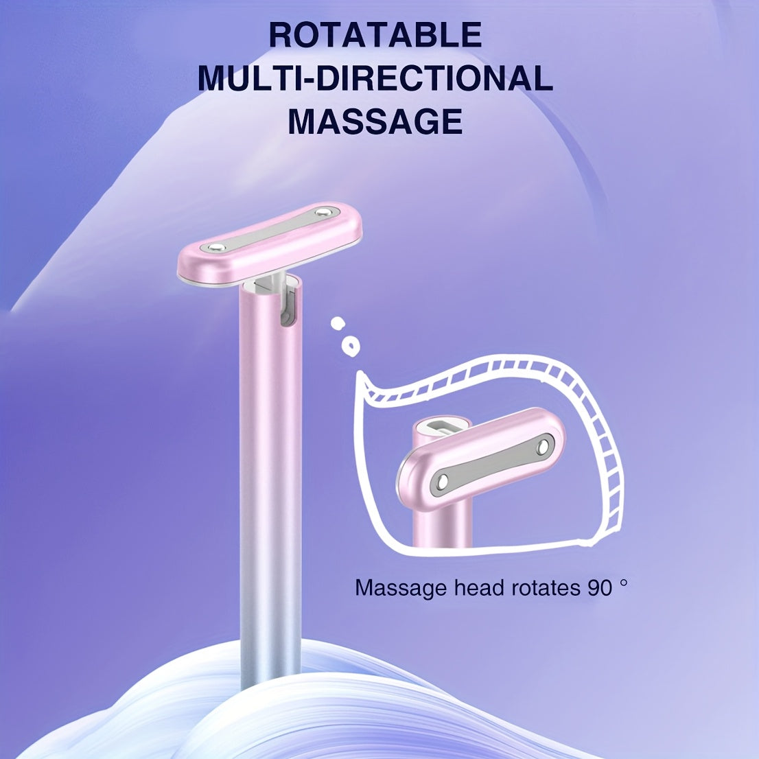 Facial and Skin Massager for Eyes and Face Rechargeable USB Powered Gift for Women