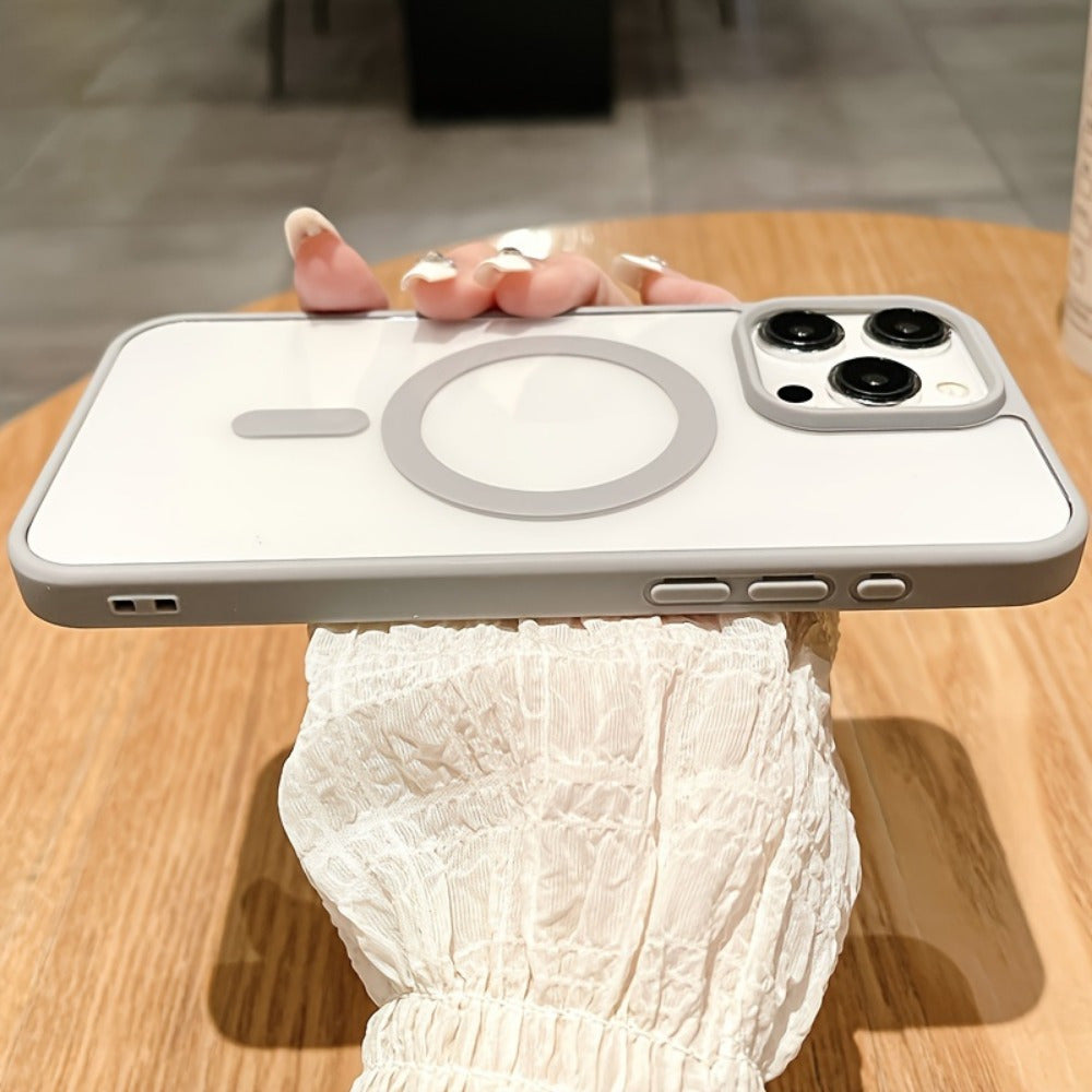 Ultra-Transparent Magnetic Soft Shell Phone Case for iPhone 16-11 Pro Max