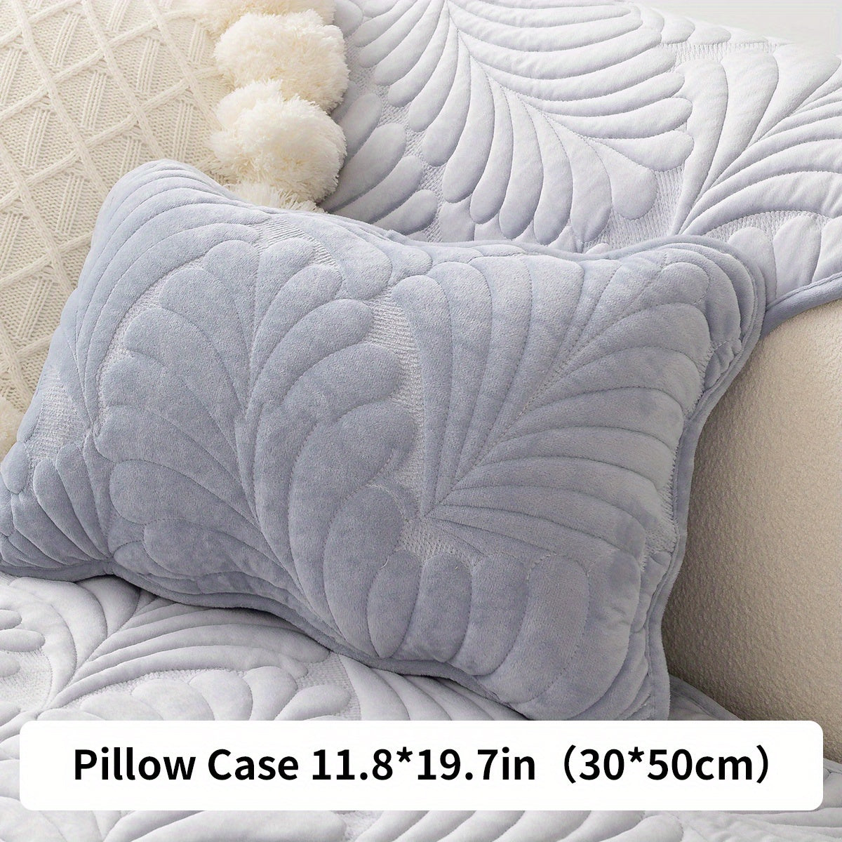 Короткий плюшевый чехол для дивана на все сезоны, идеально подходит для домашнего декора в спальне, офисе или гостиной. Исключает спинку, подлокотники и наволочку.