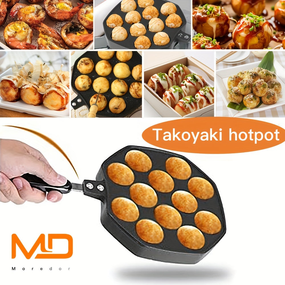 Non-Stick Takoyaki Pan for Home and Restaurant Use, 1 Pc