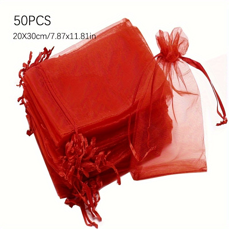 20x30cm Garden Netting Bags for Pest Control Protecting Fruits from Birds and Insects Pack of 50 or 100