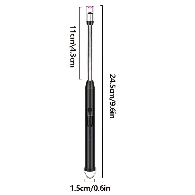 Rechargeable USB Electric Lighter Flameless Windproof for Gas Stove