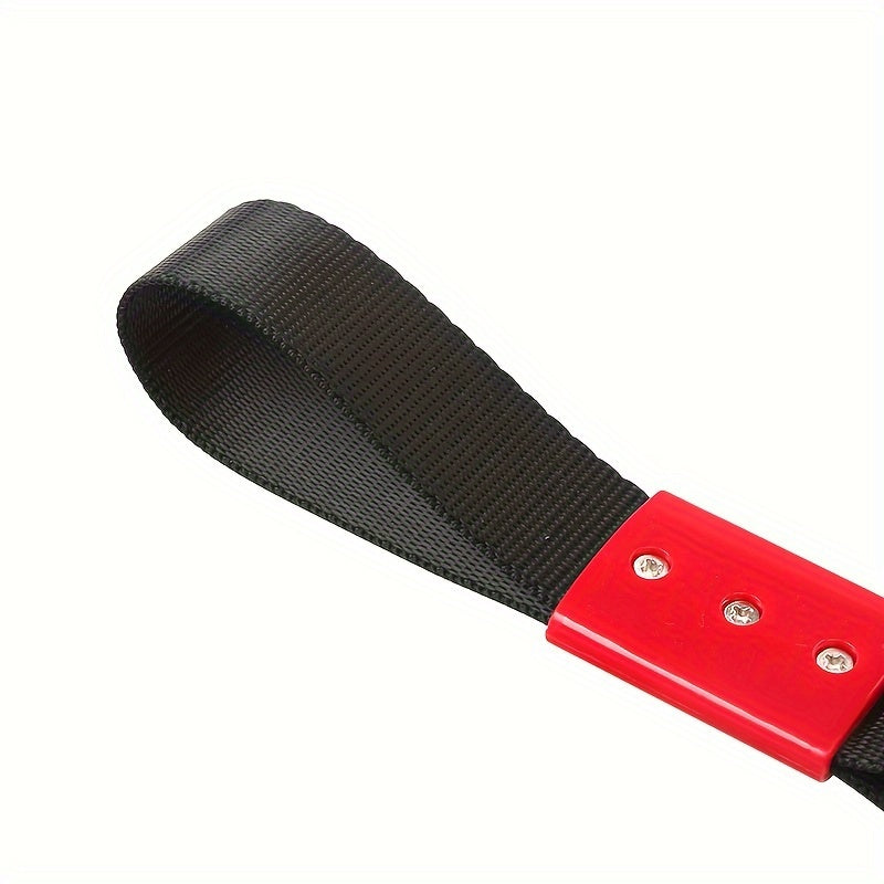 Universal Car Tow Rope Heart Ring Handle Strap Decoration