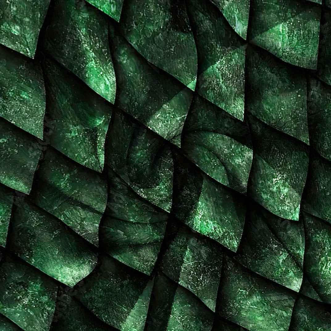 Green Dragon Print Flannel Throw Blanket Soft Cozy Versatile for Couch Bed Camping