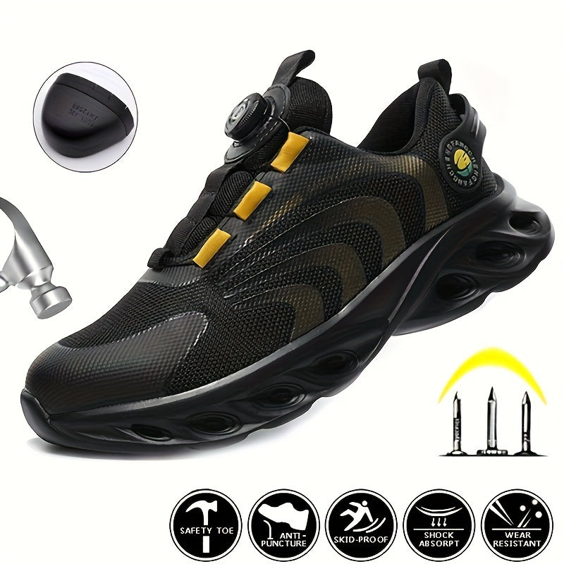 Breathable Anti-Smash Anti-Stab Sports Safety Shoes for Hiking and Daily Use