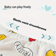 12 ta Qayta Ishlatiladigan Bolalar O'qitish Pamperslari - Yuvilishi mumkin bo'lgan, Yumshoq Trikotaj Matodan Yasalgan - Bolalar va Kichkintoylar uchun Tualetga O'rgatishda Ideal - Qiziqarli Multfilm Printlari